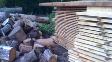 Sawn Timber for use in our Shepherd's Huts